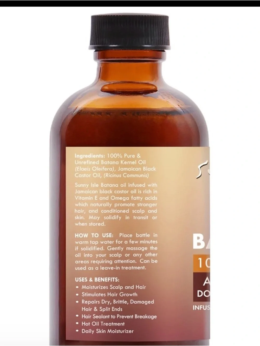 Batana Oil 100% Raw & Pure - Brown
